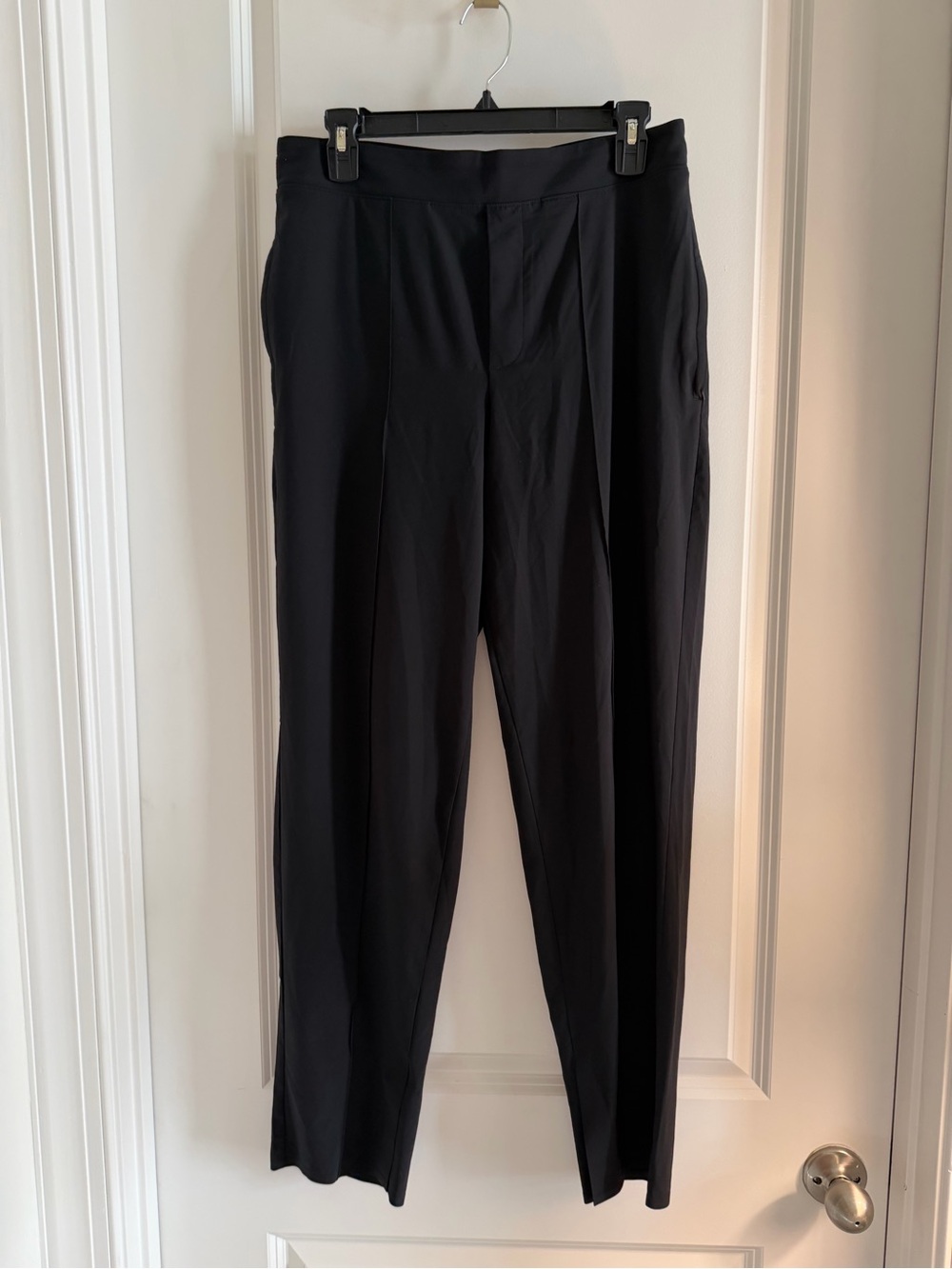 Athleta Black Dress Pants - Tailored Pleat Front